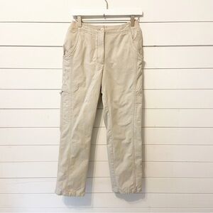 L.L Bean | Khaki Flannel Lined Classic Fit Pants Size 10